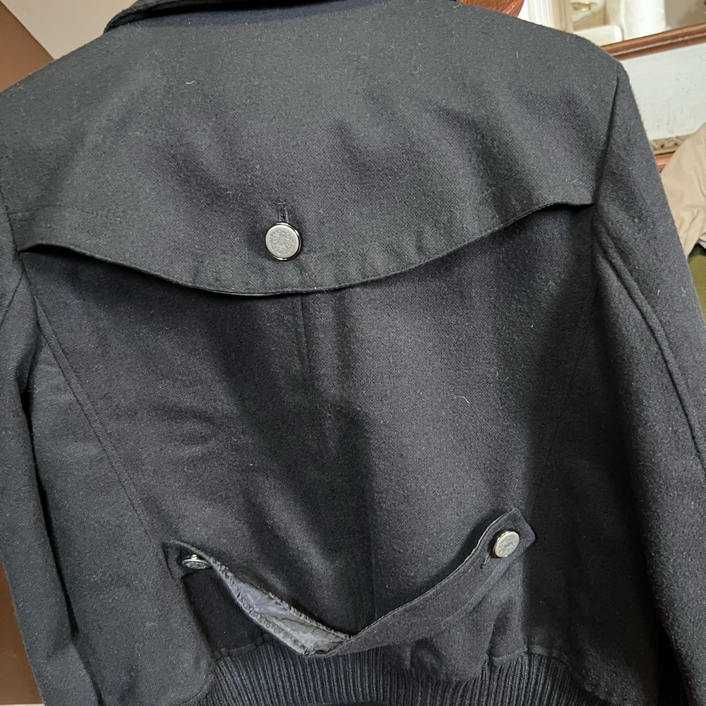 Style & Co. wool black Jacket - Picture 2 of 4